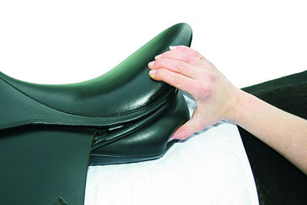 Flair is Air Flocking. Yes, the panels of the saddle are filled with air!